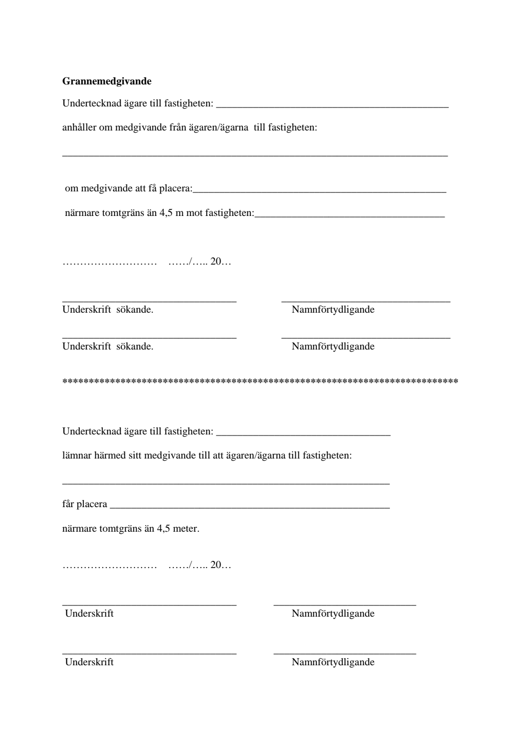 Grannemedgivande Boverket
