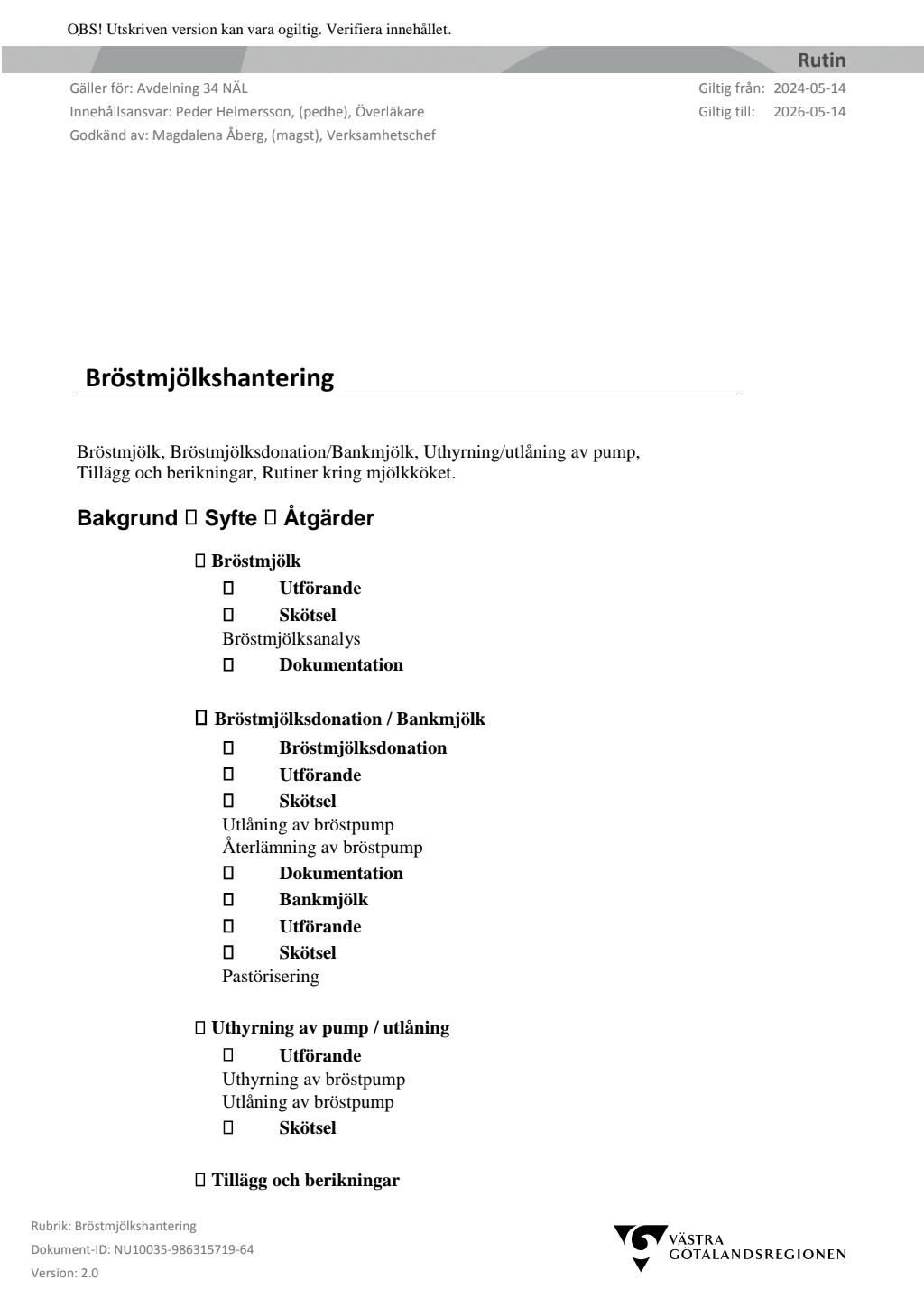 Förnyelseplan VA