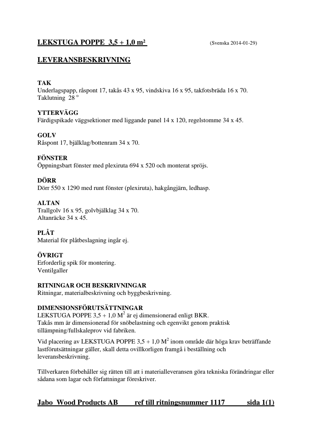 bygga lekstuga ritning