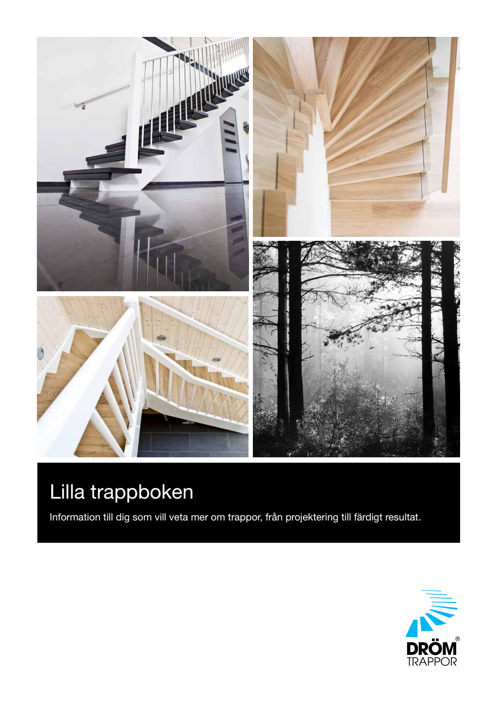 Svängd trappa utomhus